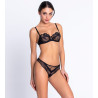 Tanga Couture Adorable en Sexy Noir