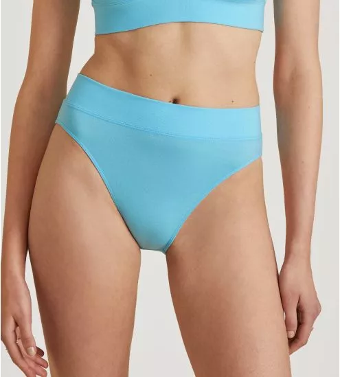Slip brésilien top coton femme