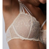 Soutien-gorge corbeille Écrin Noir Silk Heaven