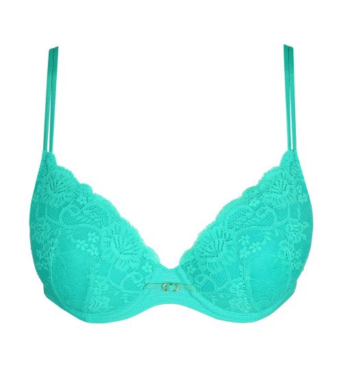 Soutien-gorge coque coeur Melipha Vivid Green