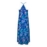 Robe de nuit longue Échappée Nature Bleu Nature