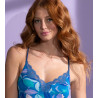 Robe de nuit longue Échappée Nature Bleu Nature