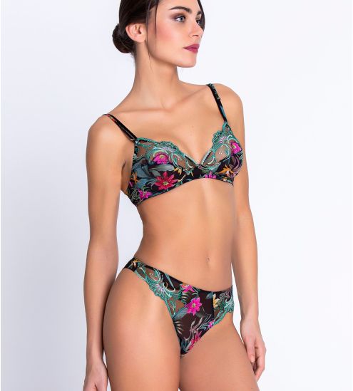 Soutien-gorge triangle Fleurs Etoiles Eclat Etoile