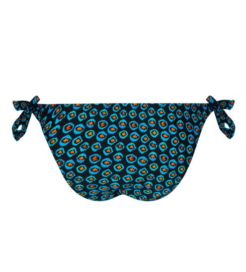 Slip de bain à lacets LA VAGABONDE Pois Soleil