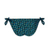 Slip de bain à lacets LA VAGABONDE Pois Soleil