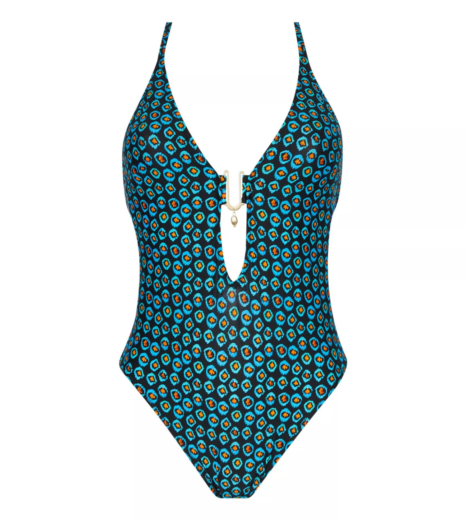 Maillot de bain 1 pièce nageurLA VAGABONDE Pois Soleil