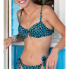 Haut de bikini coque LA VAGABONDE Pois Soleil