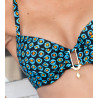 Haut de bikini coque LA VAGABONDE Pois Soleil