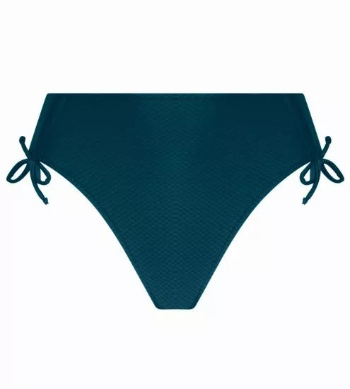 Slip de bain à coulisses LA VOGUEUSE Vert Vogue