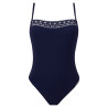Maillot de bain Bustier 1 pièce Ajourage Couture Marina Couture