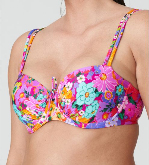 Haut de maillot de bain corbeille Najac Floral Explosion