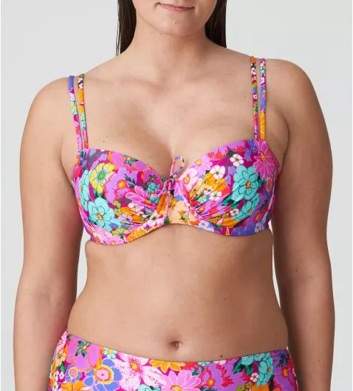 Haut de maillot de bain corbeille Najac Floral Explosion