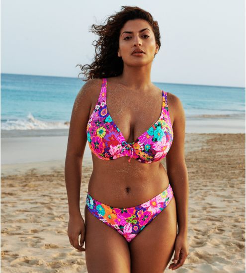 Slip de bain Brésilien Najac Floral Explosion