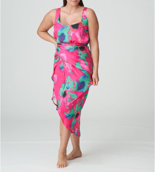 Maringa Lush Green Pareo Dress
