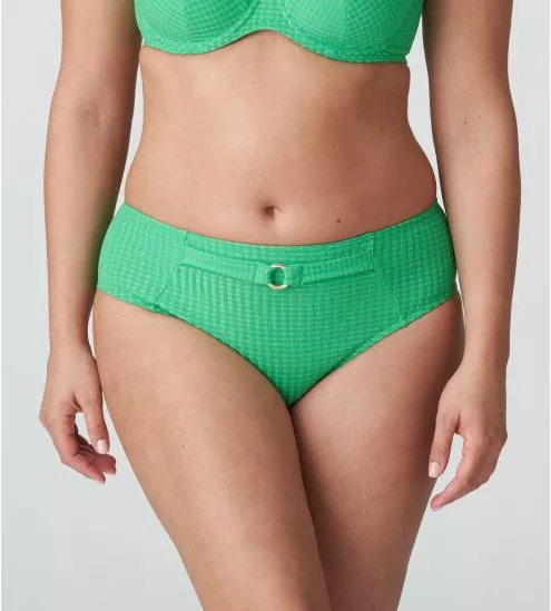 Slip de bain haut Maringa Lush Green