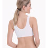 Soutien-gorge sans armatures postop BLANC