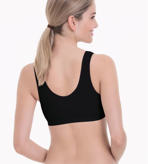 Soutien-gorge sans armatures postop NOIR