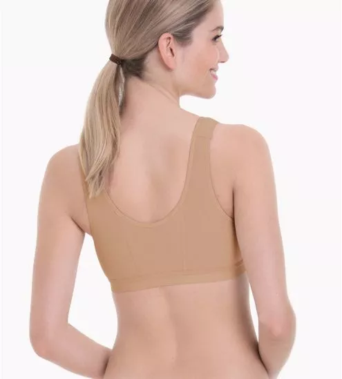 Soutien-gorge pour prothèses avec ouverture devant ISRA chair