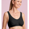 Soutien-gorge sans armatures postop NOIR