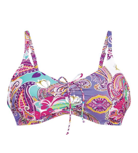 Haut de maillot de bain brassière pour prothèses Pastel Pink