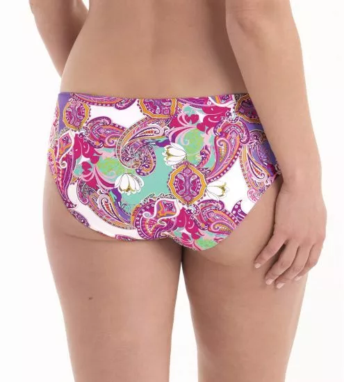 Slip de bain taille haute Pastel Pink