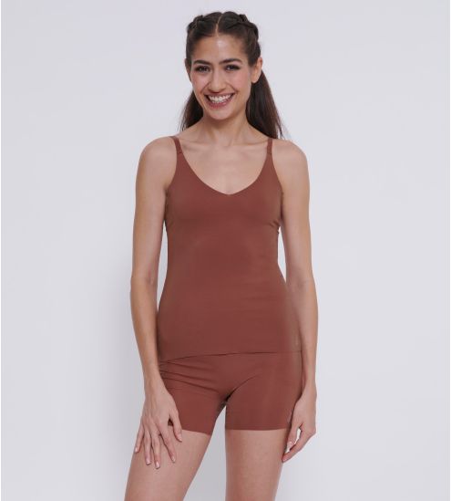 Top à bretelles Zero Feel 2.0 Bunt Henna