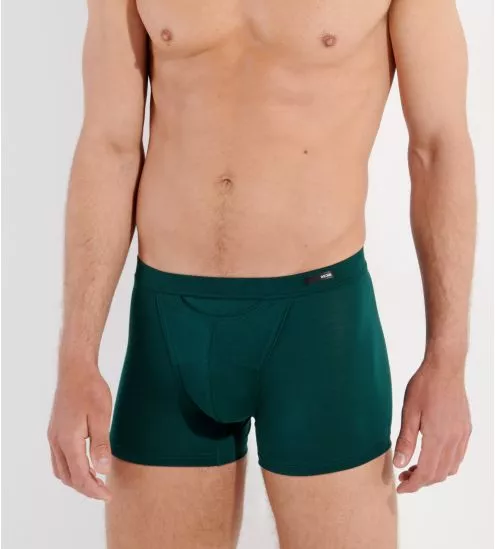 Boxer en Lyocell avec ouverture HO1 TENCEL SOFT Dark Green