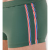 Maillot de bain boxer NAUTICAL CUP vert kaki