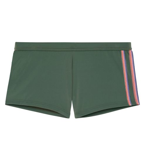 Maillot de bain boxer NAUTICAL CUP vert kaki