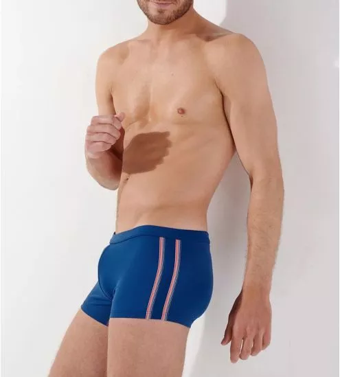 Maillot de bain boxer NAUTICAL CUP marine