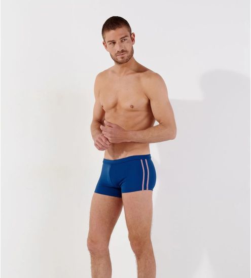 Maillot de bain boxer NAUTICAL CUP marine