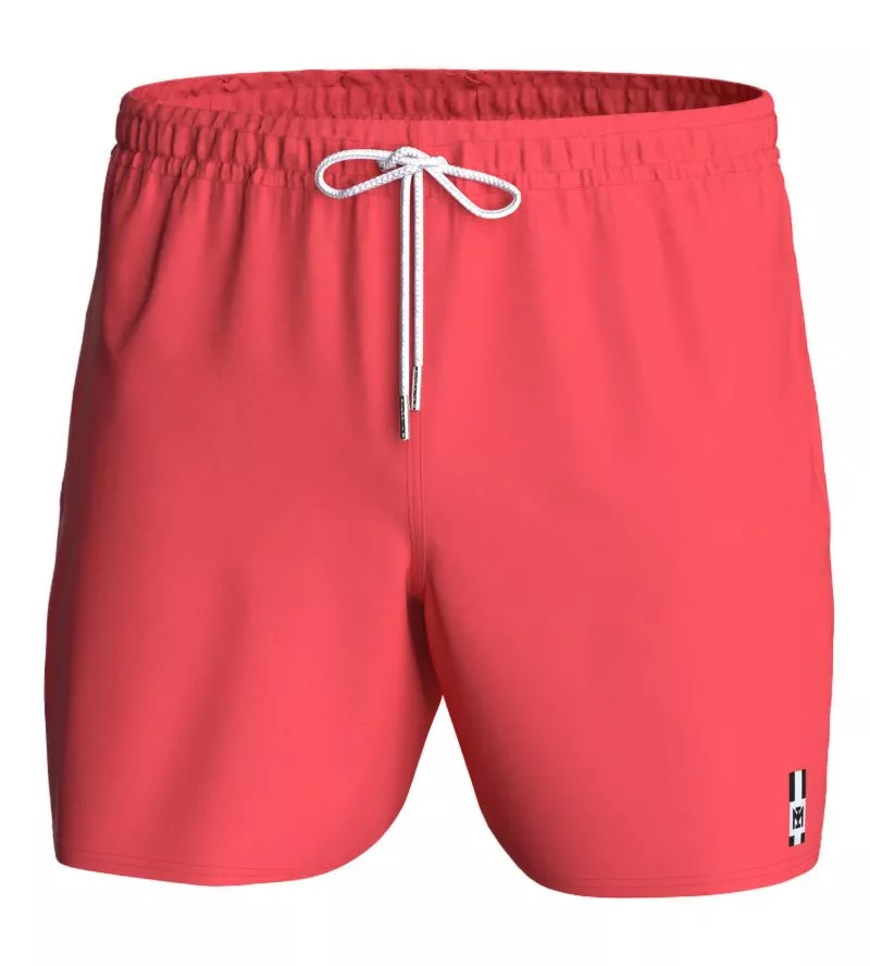 Short de bain uni Cienfuegos Corail