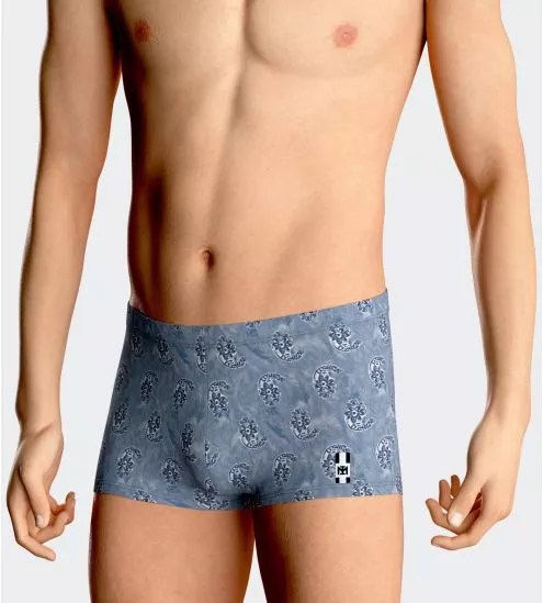 Blue Marlon Bath Boxer
