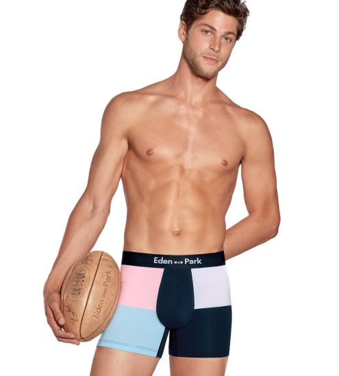 Boxer Homme Rose