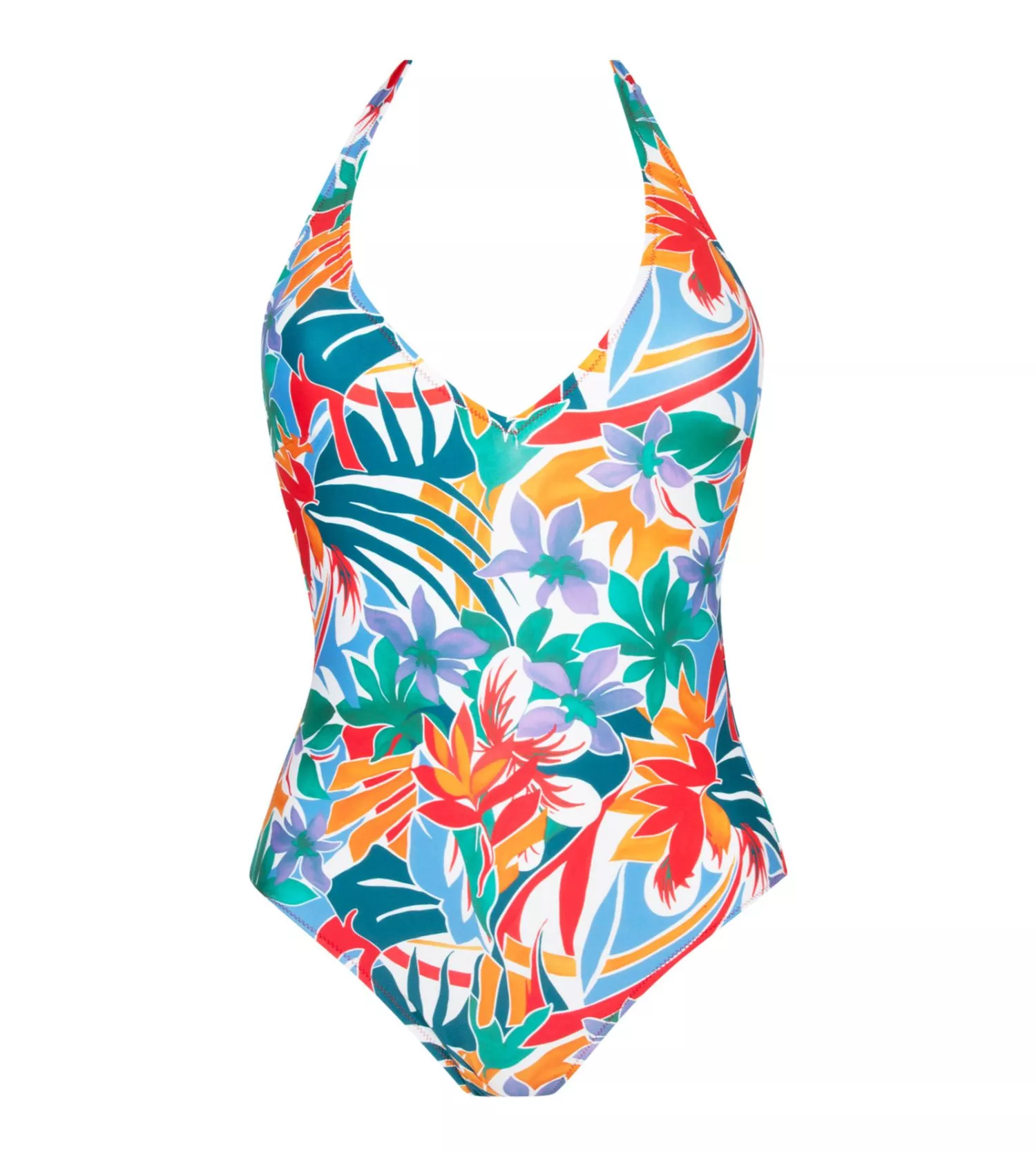 Maillot de bain 1 Pièce Nageur La Flaneuse Papiers Découpés