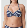 Haut de bikini à armatures Nayarit Water Blue