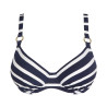 Haut de bikini à armatures Nayarit Water Blue