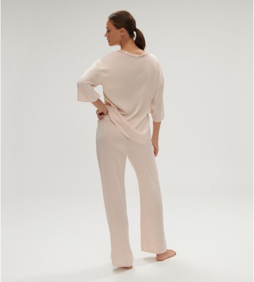 Pantalon Satin Secrets Rose Sakura