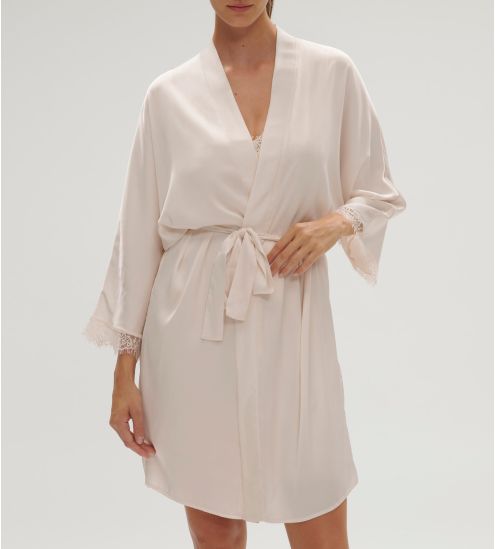 Kimono Satin Secrets Rose Sakura