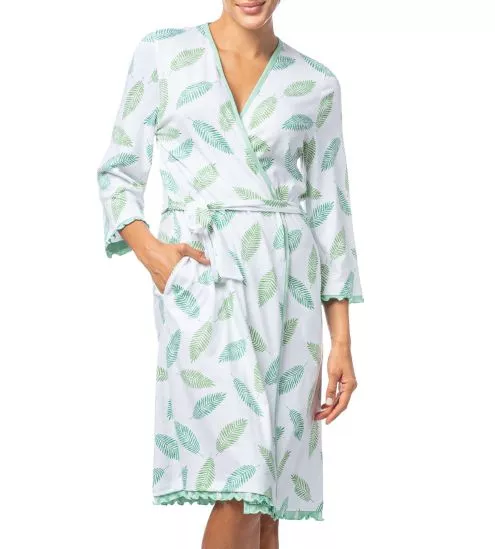 Unebrezed printed green fern