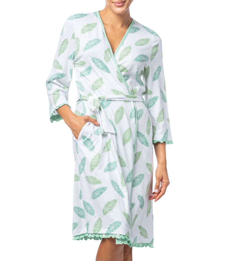 Unebrezed printed green fern