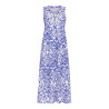 Robe longue sans manches Bleu Royal