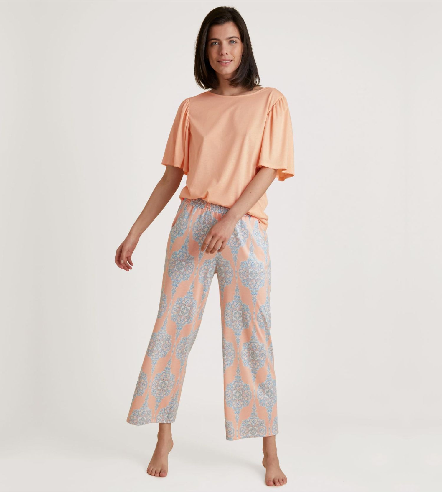 Pantalon Femme Faded Glory Boot Cut - Taille 22W Pêche, Stretch - Neuf Avec étiquettes