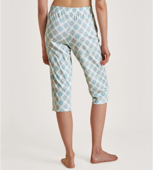 Pantalon corsaire d'intérieur pour femme Glacier Blue