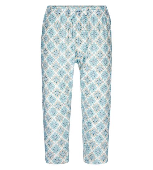 Pantalon corsaire d'intérieur pour femme Glacier Blue