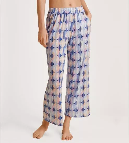 Pantalon d'intérieur large pour femme Hydrangea Blue
