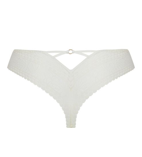String tanga Atelier Séduction Écru Nacre