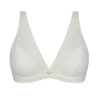 Soutien-gorge plunge 1/2 mousse Atelier Séduction Écru Nacre