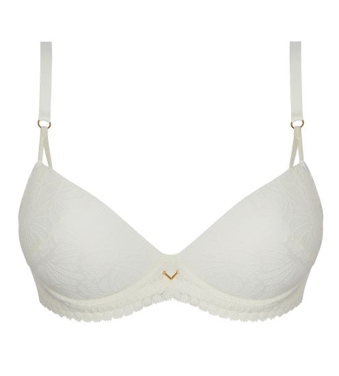 Soutien-gorge à coques Atelier Séduction Écru Nacre