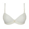 Soutien-gorge à coques Atelier Séduction Écru Nacre